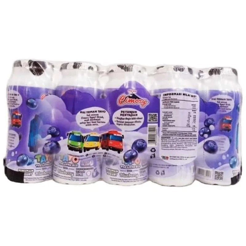 

CIMORY DRINK YOGURT BOTOL BLUEBERRY 5 PCS X 65ML