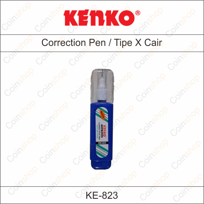 

Kenko KE 823 Tip Ex Cair Correction Pen Fluid Per Pcs