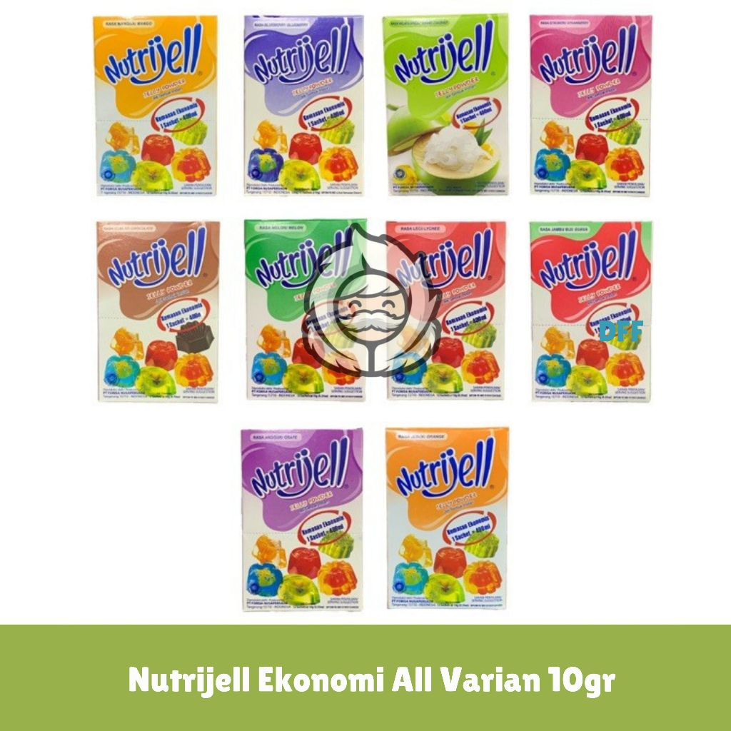 

Nutrijell Jelly Ekonomi / Eco Powder All Varian 10gr