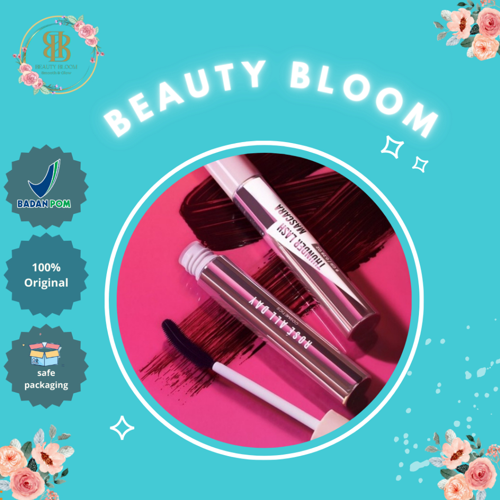 ROSE ALL DAY Thunder Lash Mascara Maskara