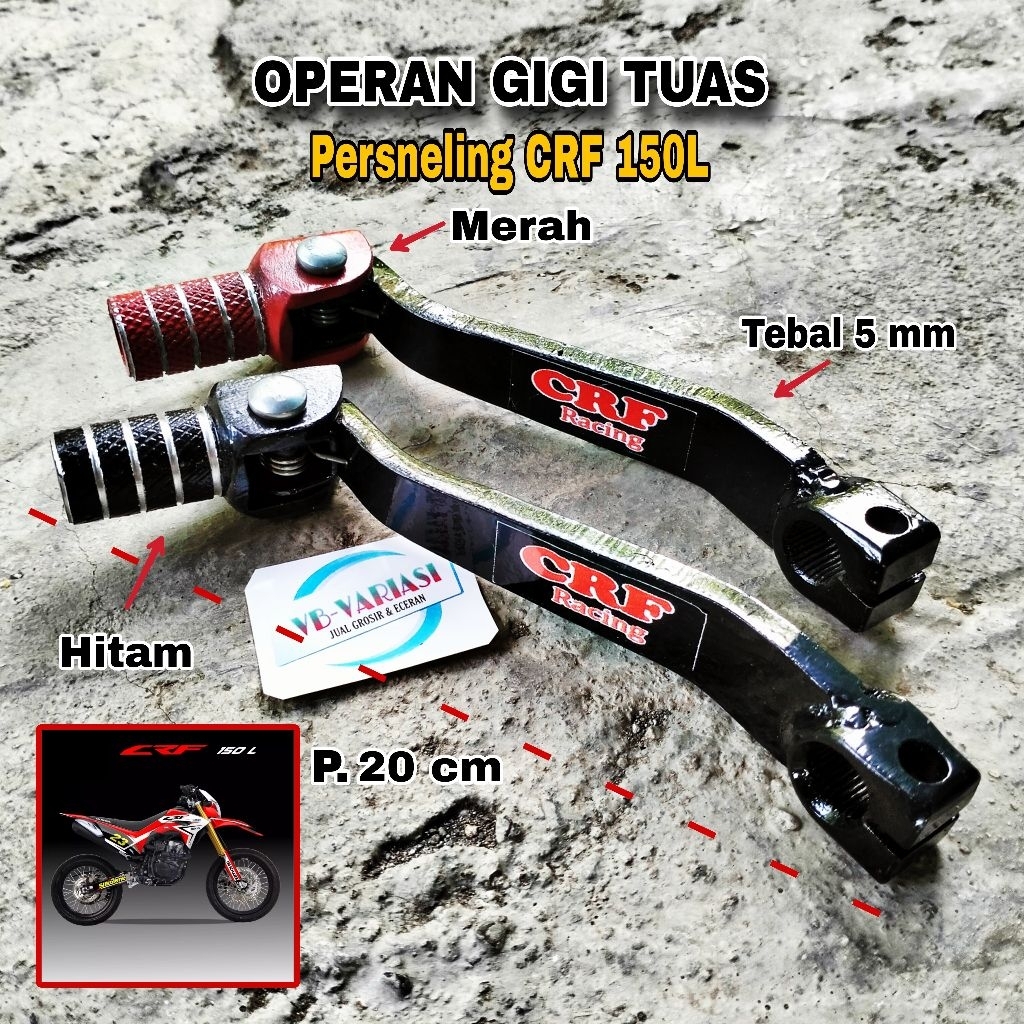 Persneling CRF150 L Tuas Operan gigi Perseneling CRF 150 Crf150l