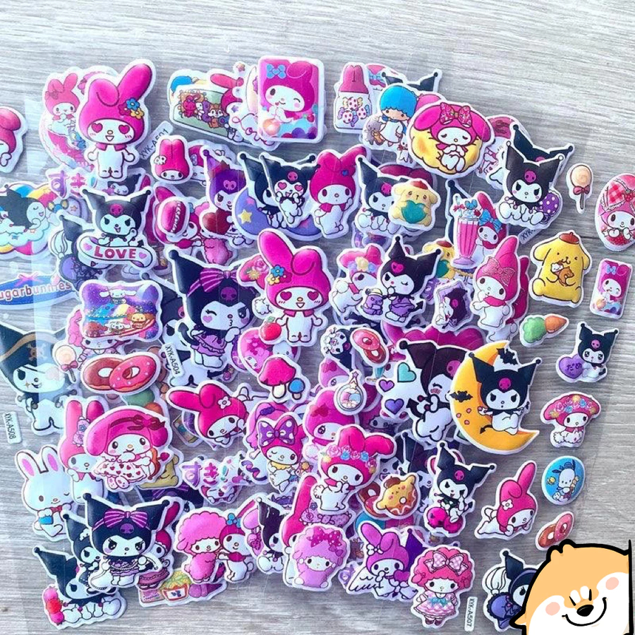 

Sticker Sanrio Timbul
