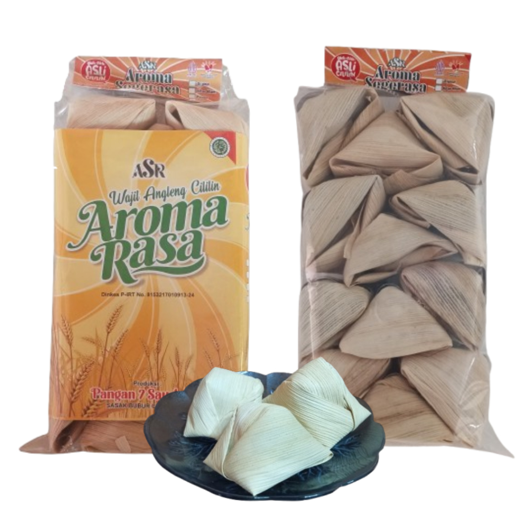 

Wajik Ketan Kelapa isi 12 Berat 500gram Wajit Cililin Khas Bandung dibungkus Daun Jagung