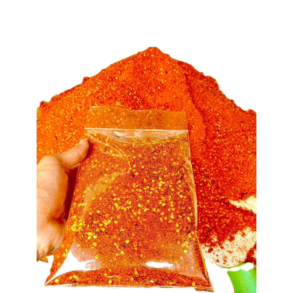 

CABE BUBUK SUPER PEDAS 1KG UNTUK KUAH SEBLAK DAN BASO ACI CABE BUBUK HALUS DAUN JERUK BOCI