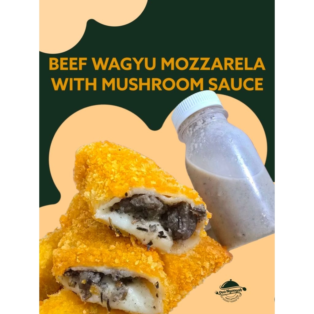 

Risol beef wagyu mozzarella / Risol frozen beef wagyu