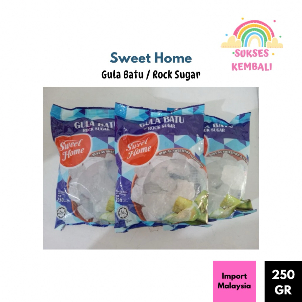 

Sweet Home Rock Sugar / Gula Batu 250 GR
