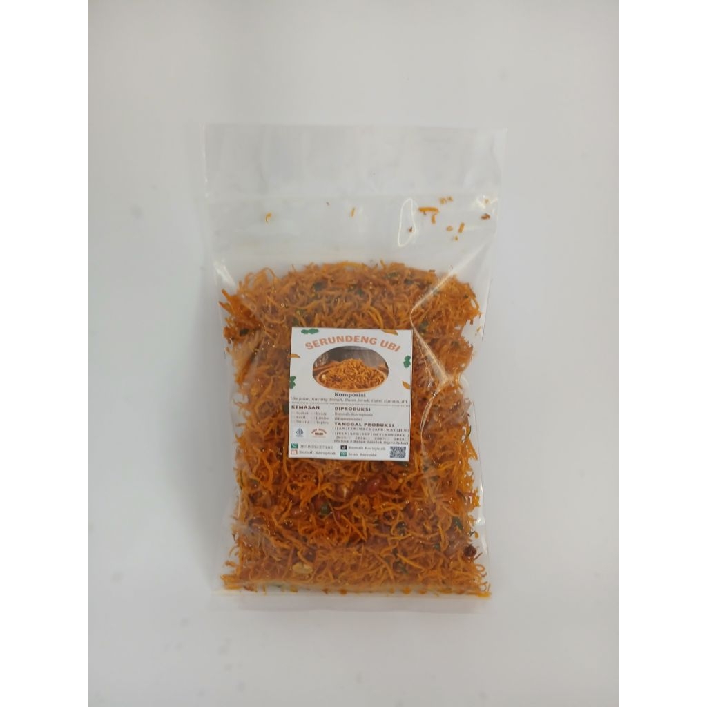 

SERUNDENG UBI KEMASAN JUMBO
