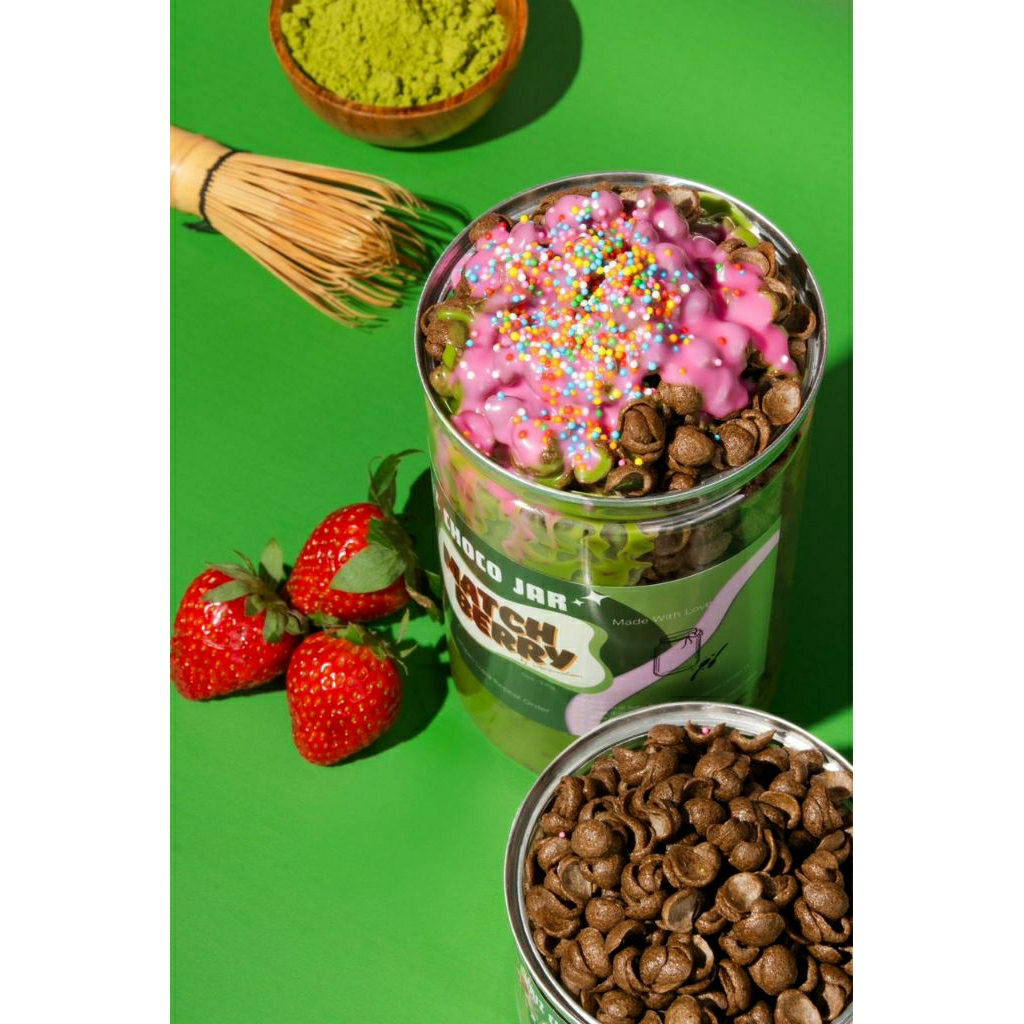 

Matcha Berry Laris Choco Jar 160gr & 330gr