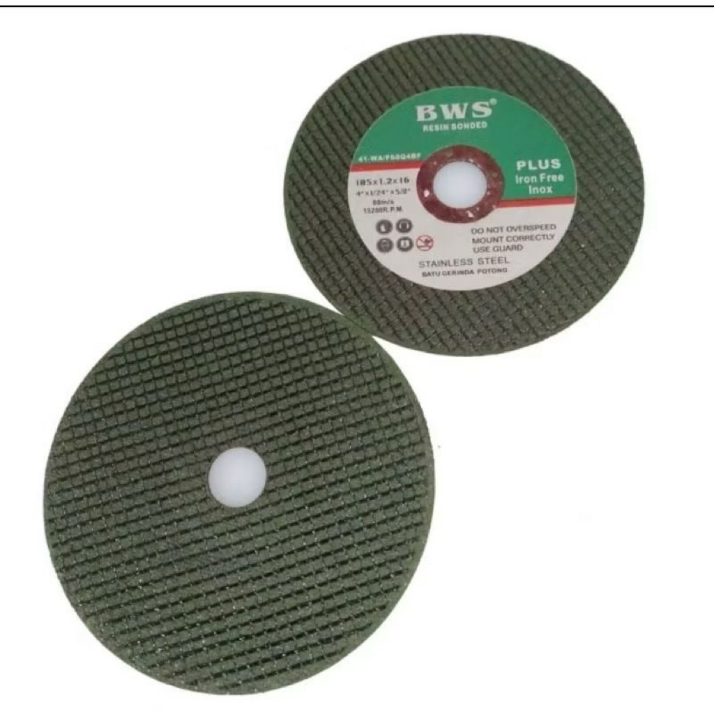 Batu Potong BWS Mata Gerinda Potong 4" BWS Hijau