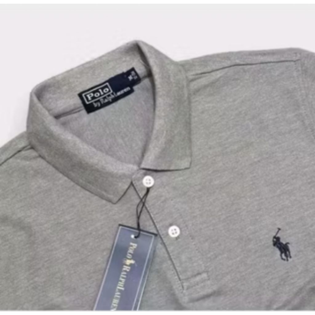 Kaos Polo Pria Kerah Syaf_02. Big Size (XXL-4XL), Lengan Pendek, Warna Merah, Biru, Hitam, Putih, Mo