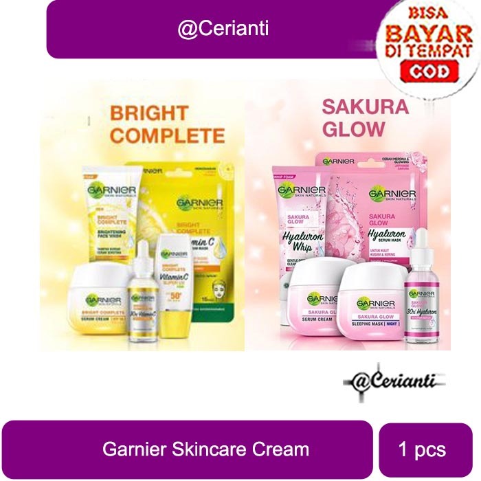 [ED 12 2025] Garnier Bright Complete White Speed Day Serum Cream Uva/Uvb Skin Care - 20 ml GARNIER -