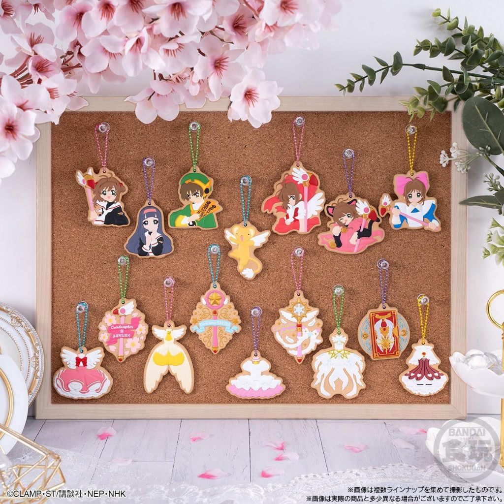 Bandai Card captor Sakura COOKIE CHARMCOT gantungan kunci