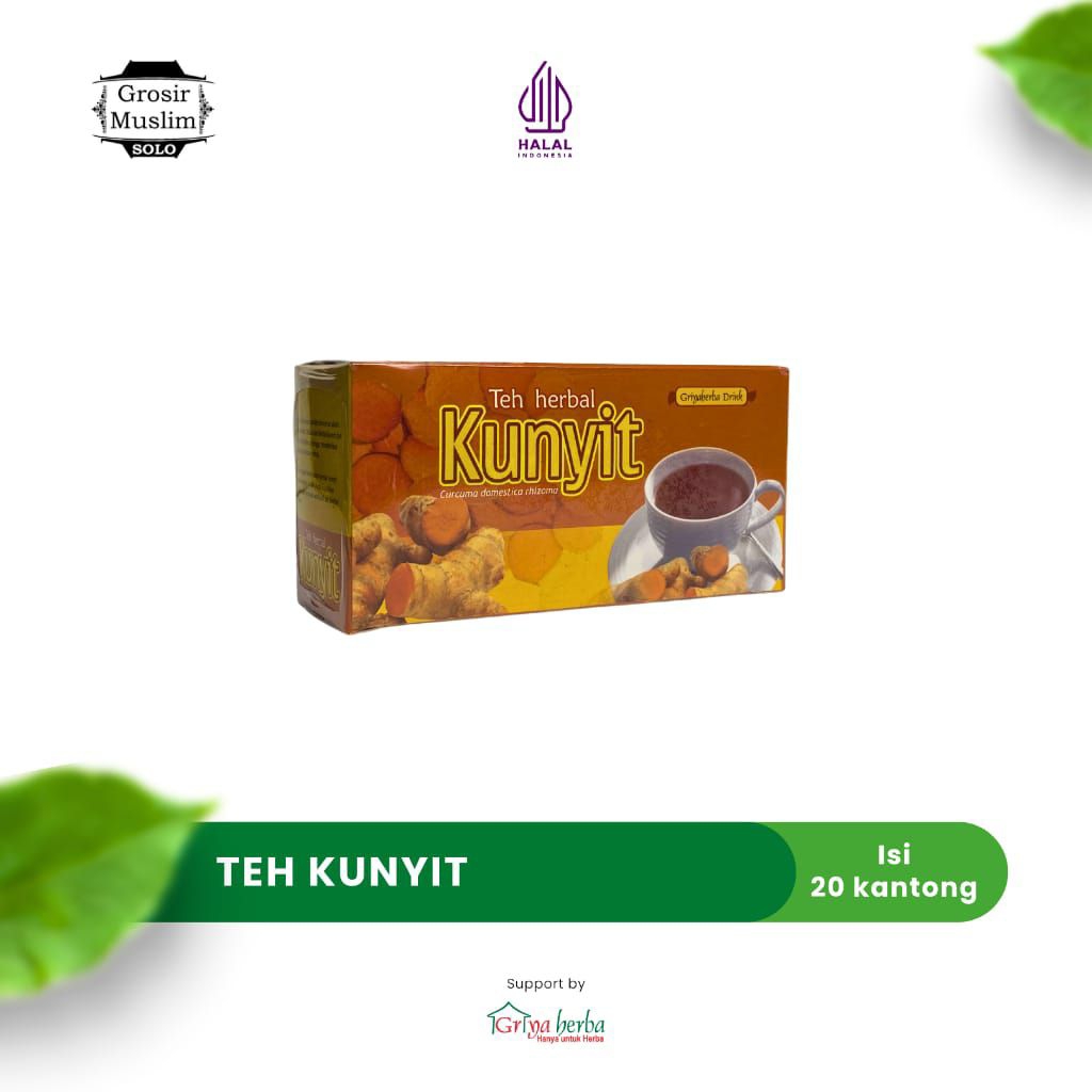 

Teh Kunyit Griya Herba Minuman Herbal Celup Isi 20 Atasi Maag Masalah Pencernaan Kembung
