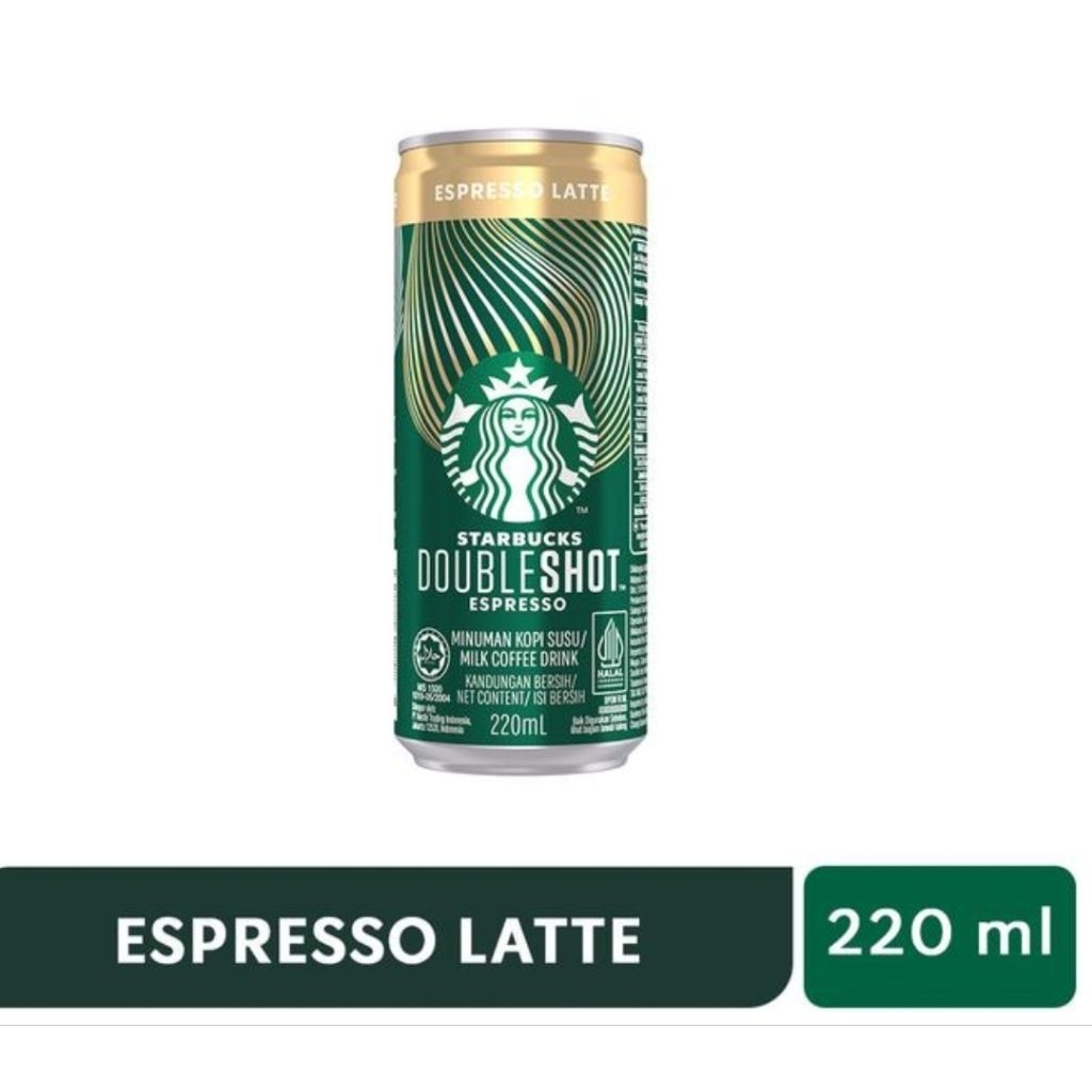 

Starbucks doubleshoot espresso latte 220ml exp 2026