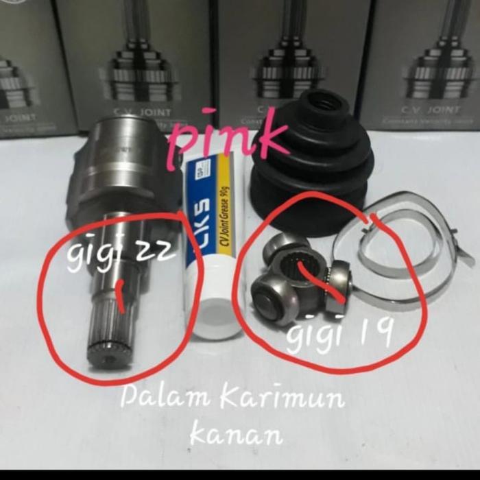 As roda/CV joint bagian dalam Suzuki Karimun kotak - KANAN