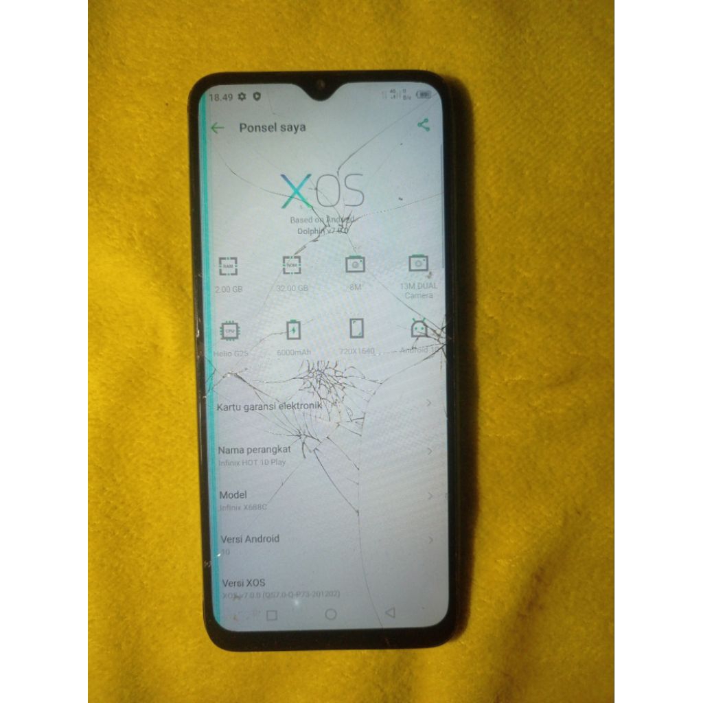 Infinix Hot 10 Play Minus