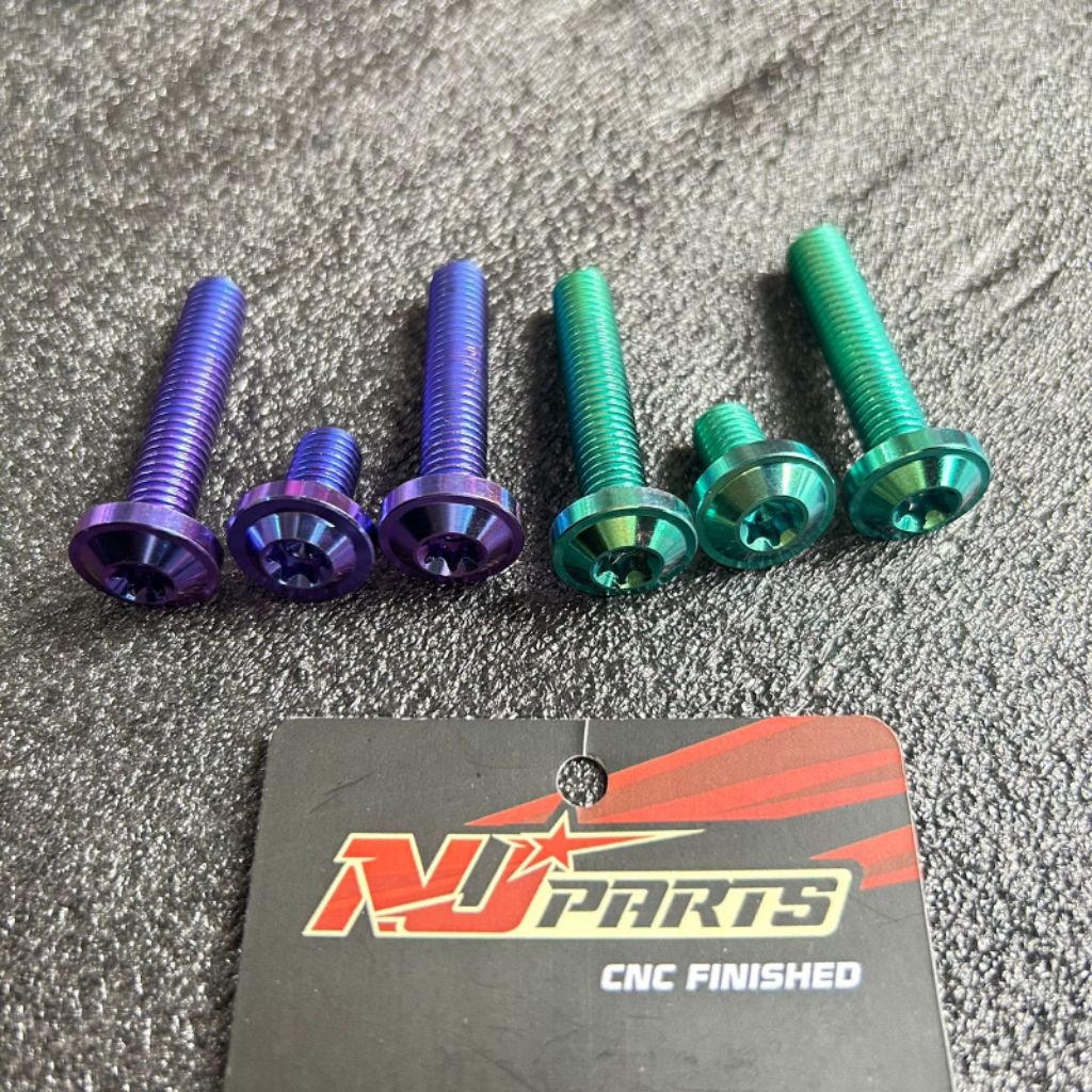 set gardan titanium vario 125/150 original baut probolt krenkes titanium vario.