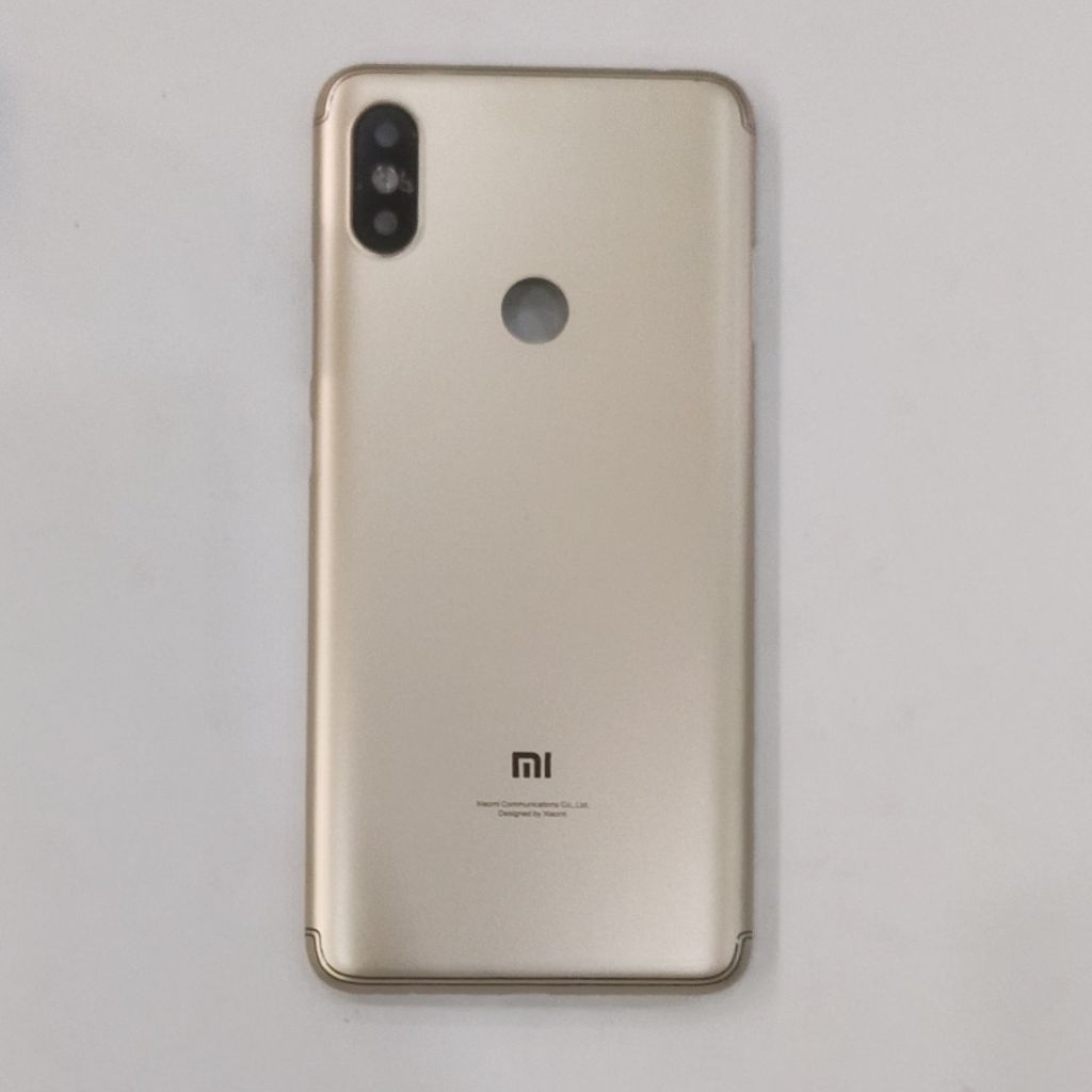 BACKDOOR REDMI S2 / TUTUP BELAKANG REDMI S2 GOLD ORIGINAL