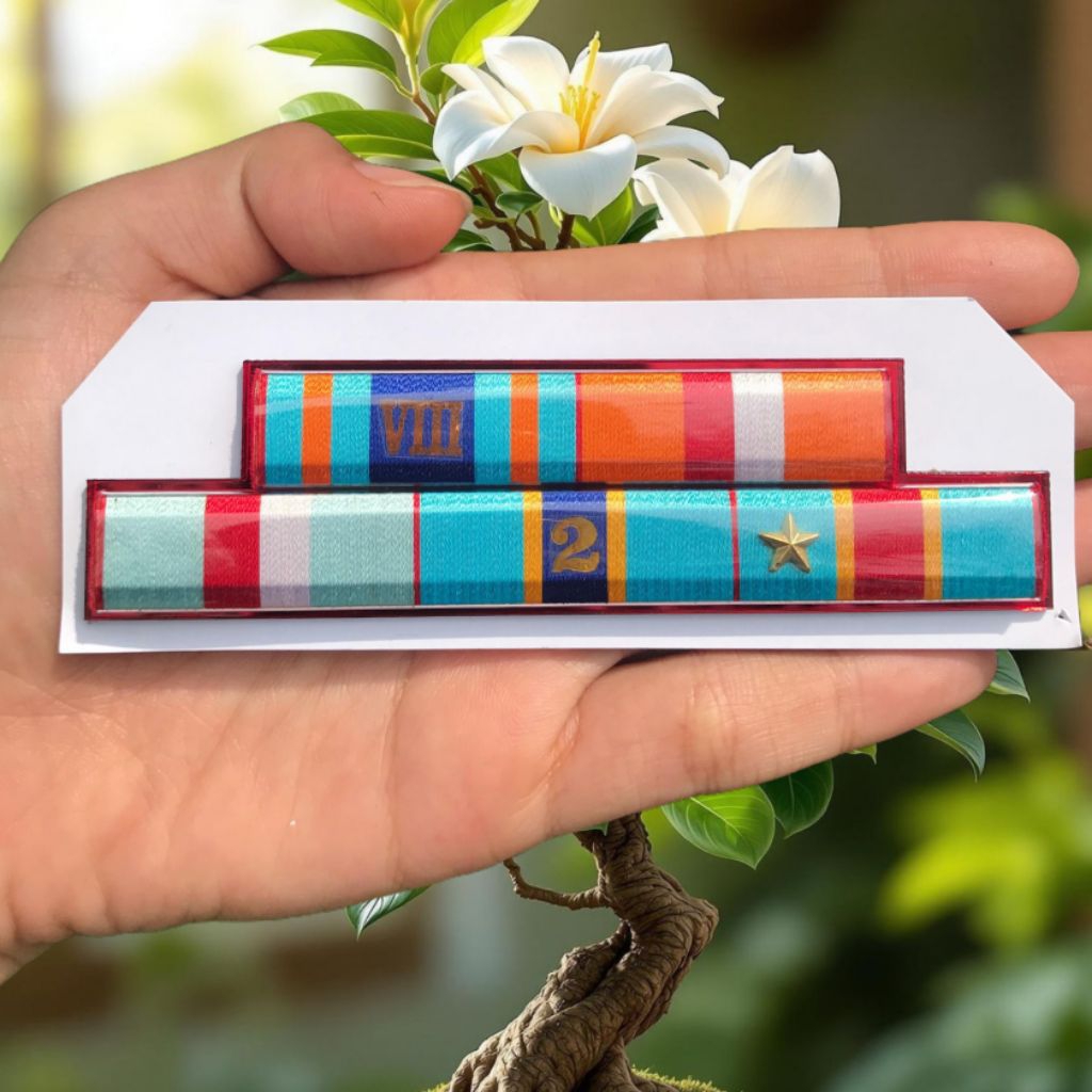 Set PDH PITA TANDA JASA, TANDA KEHORMATAN, SATYA LENCANA TNI Congo, UN monusco 2, Santi Dharma, Vete