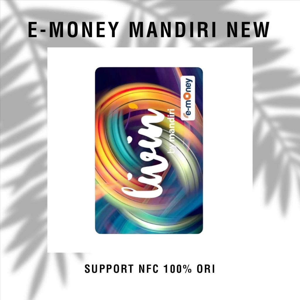 Kartu eMoney Livin' Orange/ Kartu Mandiri/ E-money Mandiri/ eMoney Card/ E-toll Mandiri/ Mandiri Car