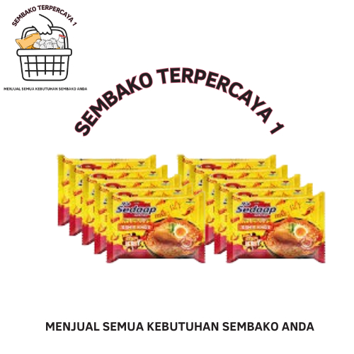 

SEDAAP MIE KUAH RAWIT BINGIT 77G ISI 10 PCS