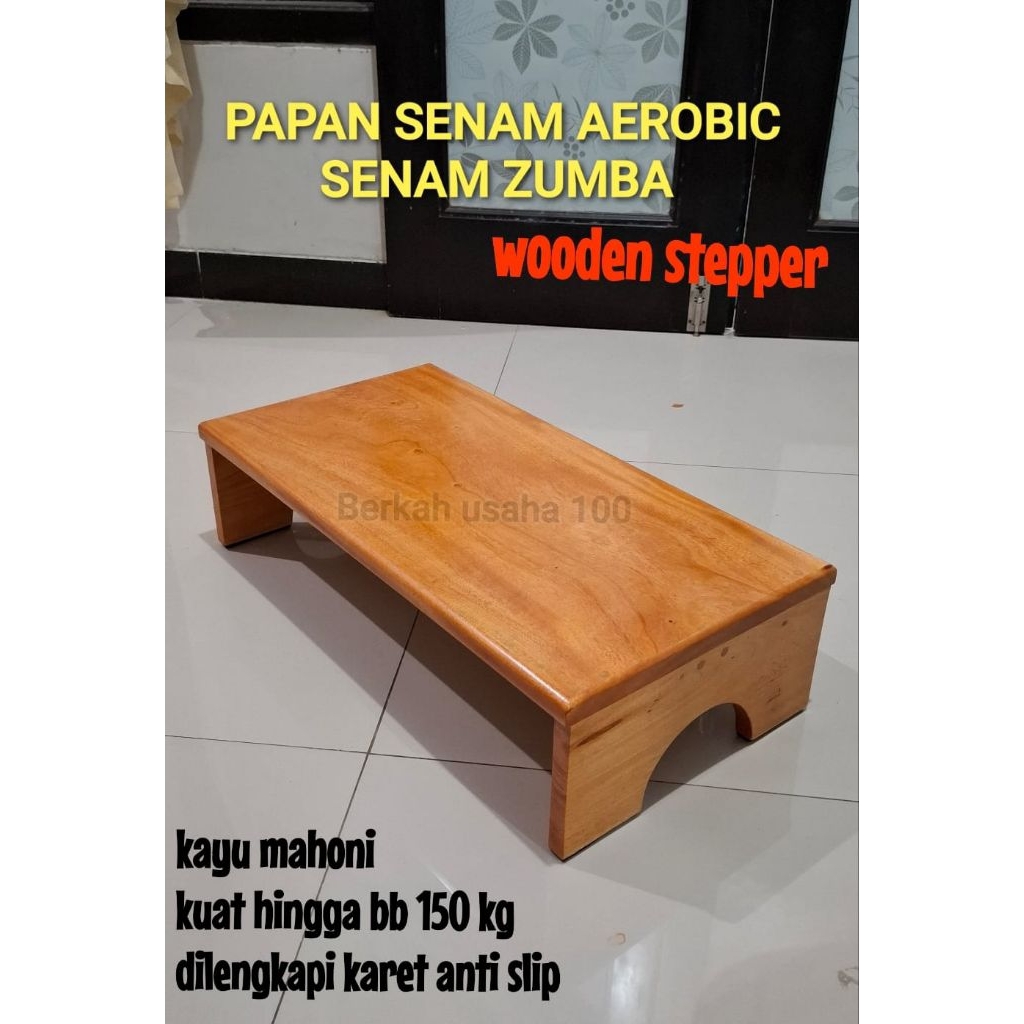 ViyaHealthy Papan Senam Aerobic/Papan Senam Zumba Kayu