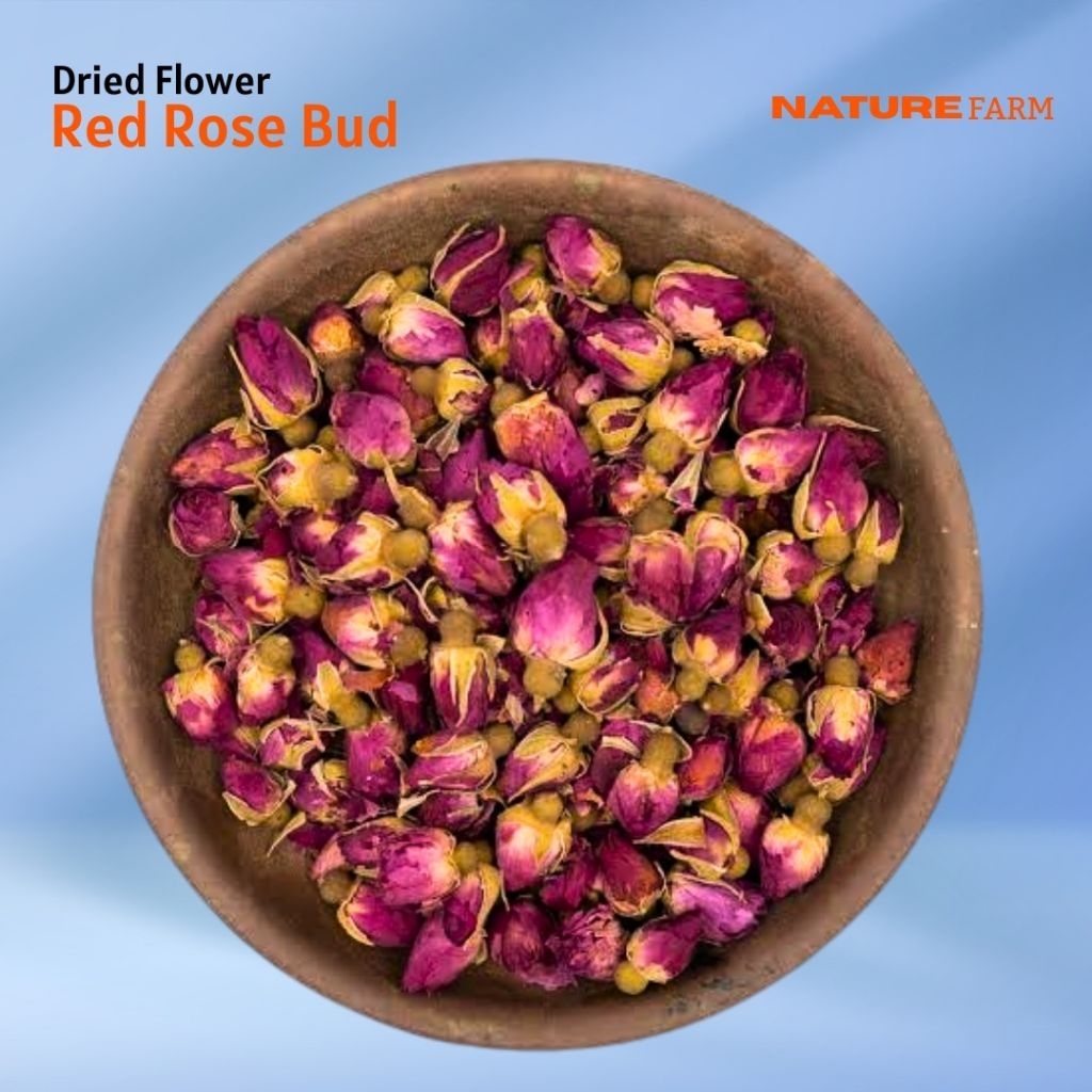 

Nature Farm Premium Rose Bud - Teh Kuncup Bunga Mawar Premium