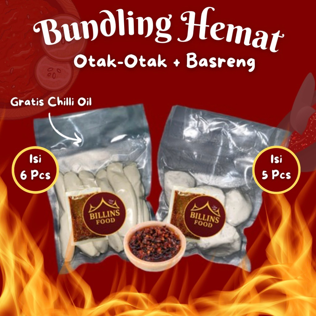 

BUNDLING - Otak-otak + Basreng Chilli Oil Frozen Food