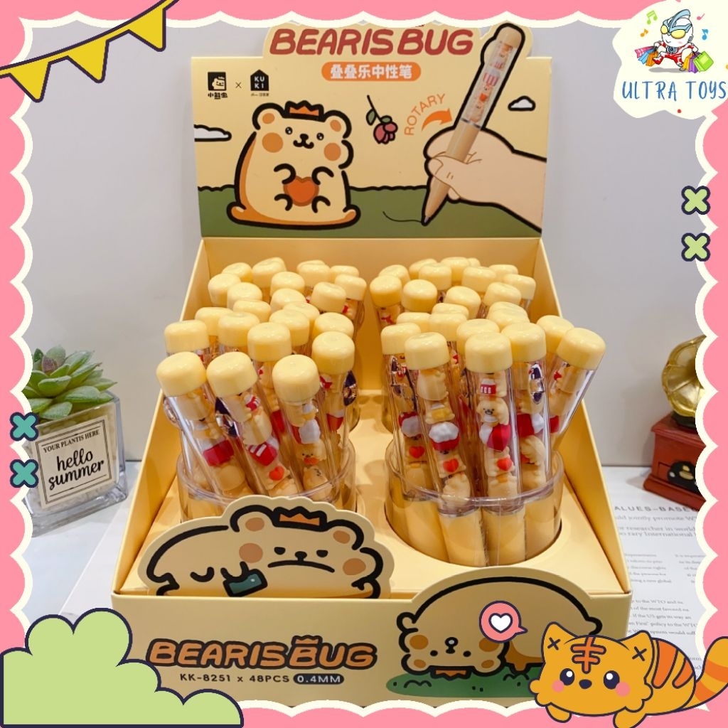 

[ULTRATOYS] PULPEN KUKI JENGA BEARIS BUG