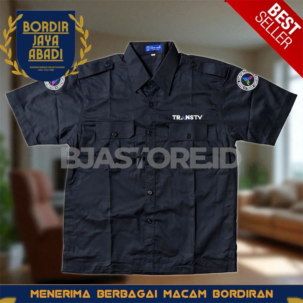 Kemeja Transtv Trans7 TransF&B Seragam TV Analog