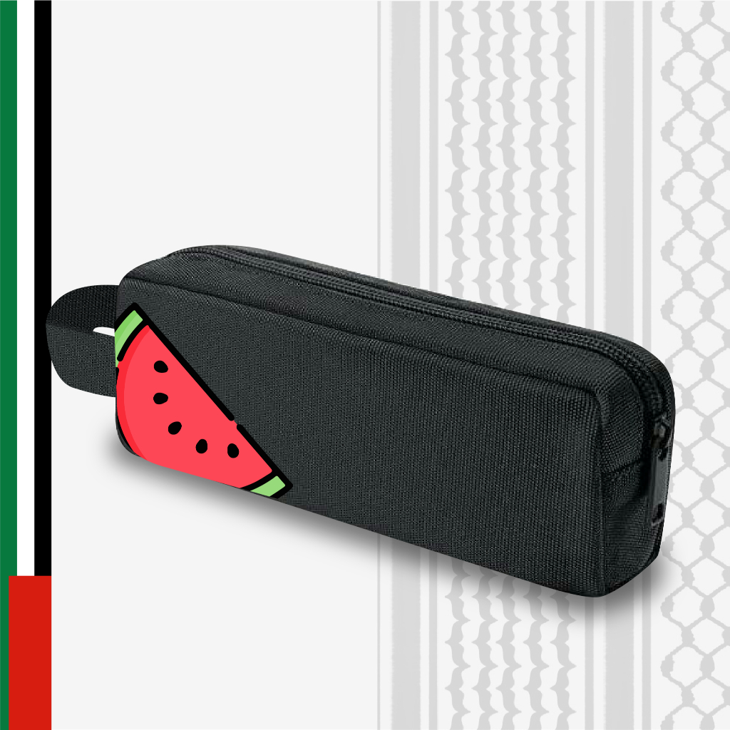 

PENSIL CASE / TEMPAT PENSIL BENDERA PALESTINA / FREE PALESTINA / Palestine / PIN SEMANGKA / SEMANGKA PALESTINA