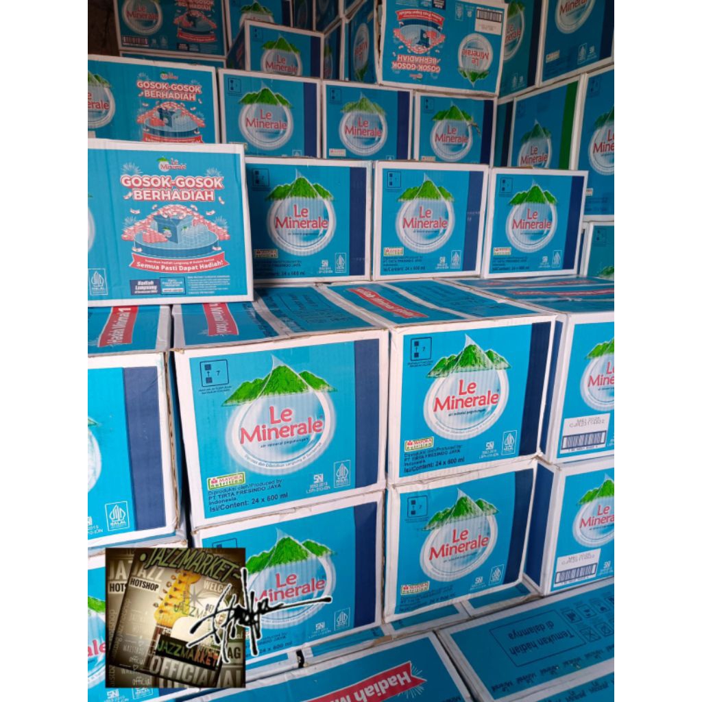 

Le mineral 600ml (1 dus isi 24 botol)