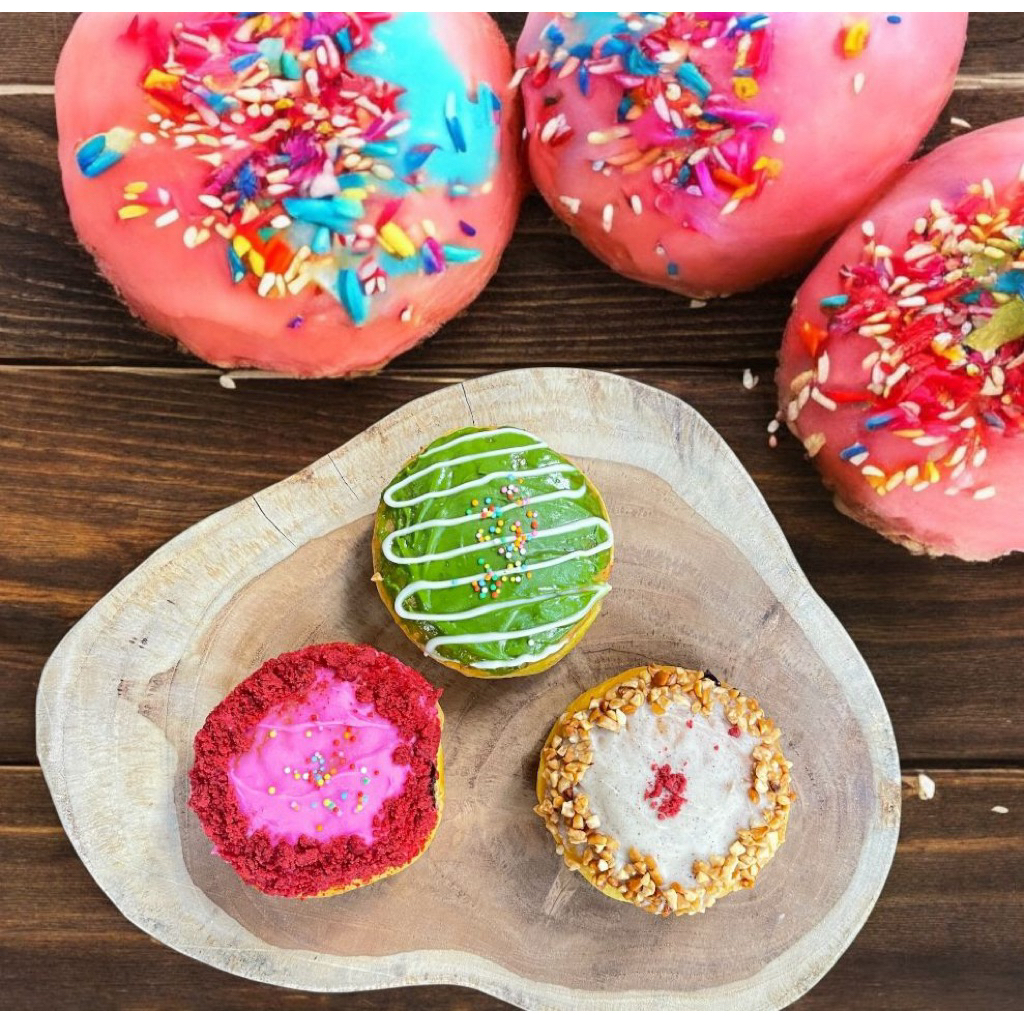 

[ SJB ] Donat Labu Kuning / Donat isi 3pcs / Donat Pumpkin / Donat Dingin Enak