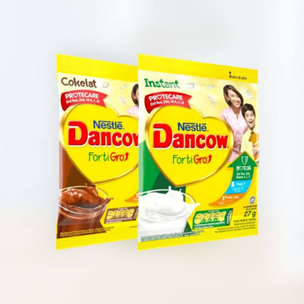 

Dancow Fortigro Instant Susu Bubuk 1 Renceng ( 10 Sachet ) Vanilla/Cokelat