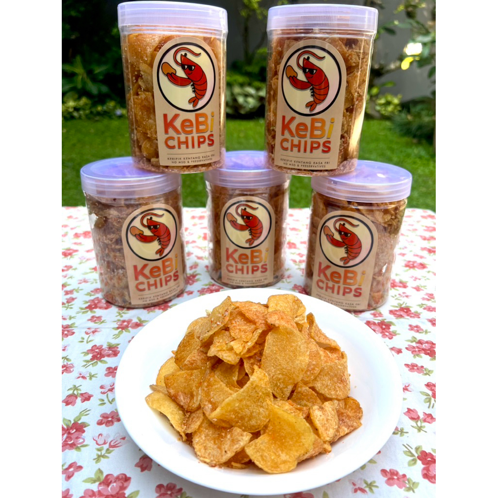 

Keripik Kentang Ebi Kebi chips 160gr Bandung