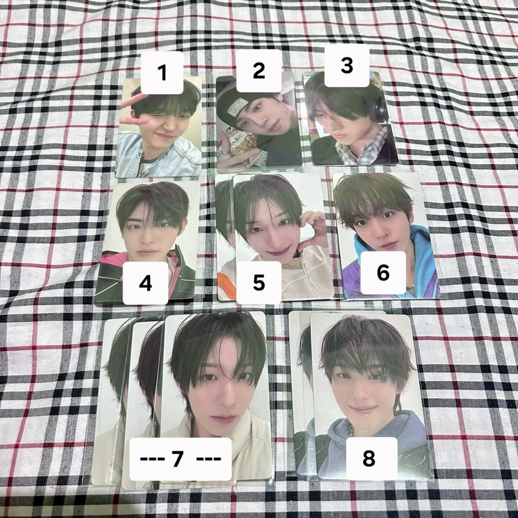 [READY STOCK] PC PHOTOCARD KICKFLIP KYEHOON AMARU DONGHWA JUWANG MINJE KEIJU DONGHYEON FLIP IT KICK 