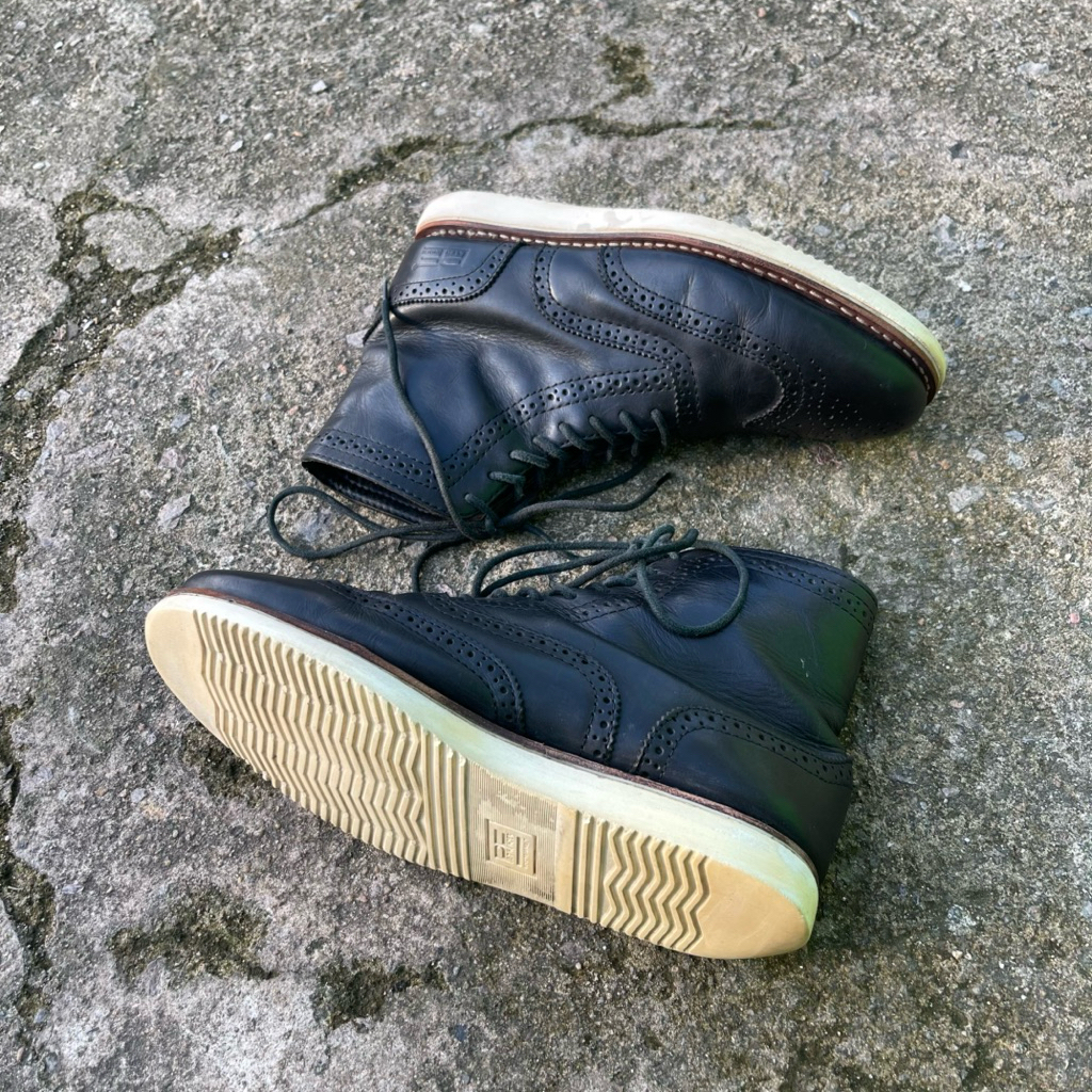 path finder pathfinder wingtip brogue boots