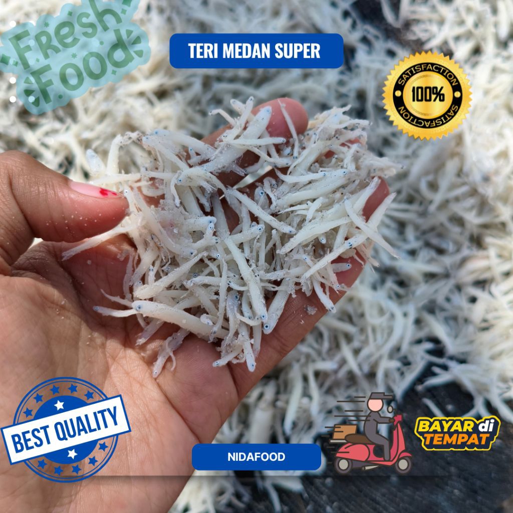 

Teri medan asli kualitas super