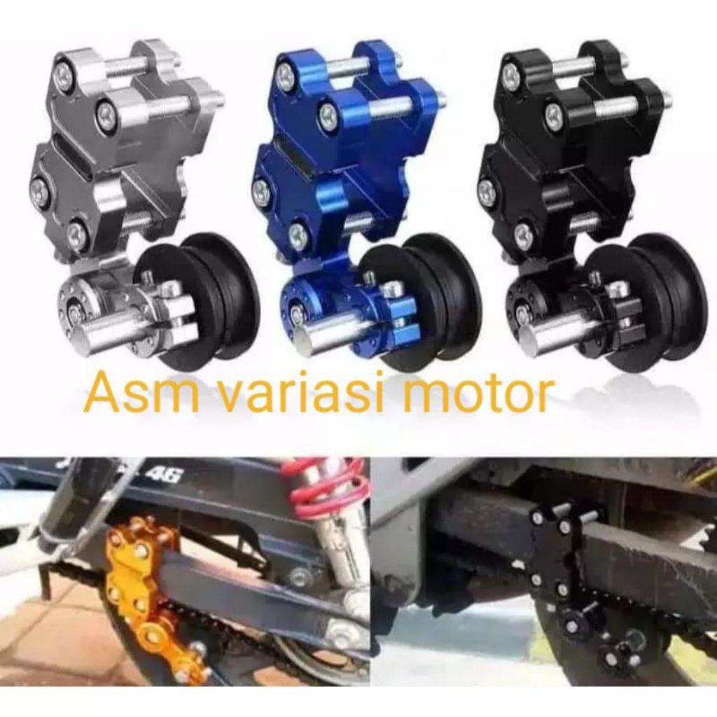 PROMO STABILIZER STABILISER RANTAI FULL CNC UNIVERSAL MOTOR VIXION/TIGER/MEGAPRO/SATRIA FU/CB-150R D