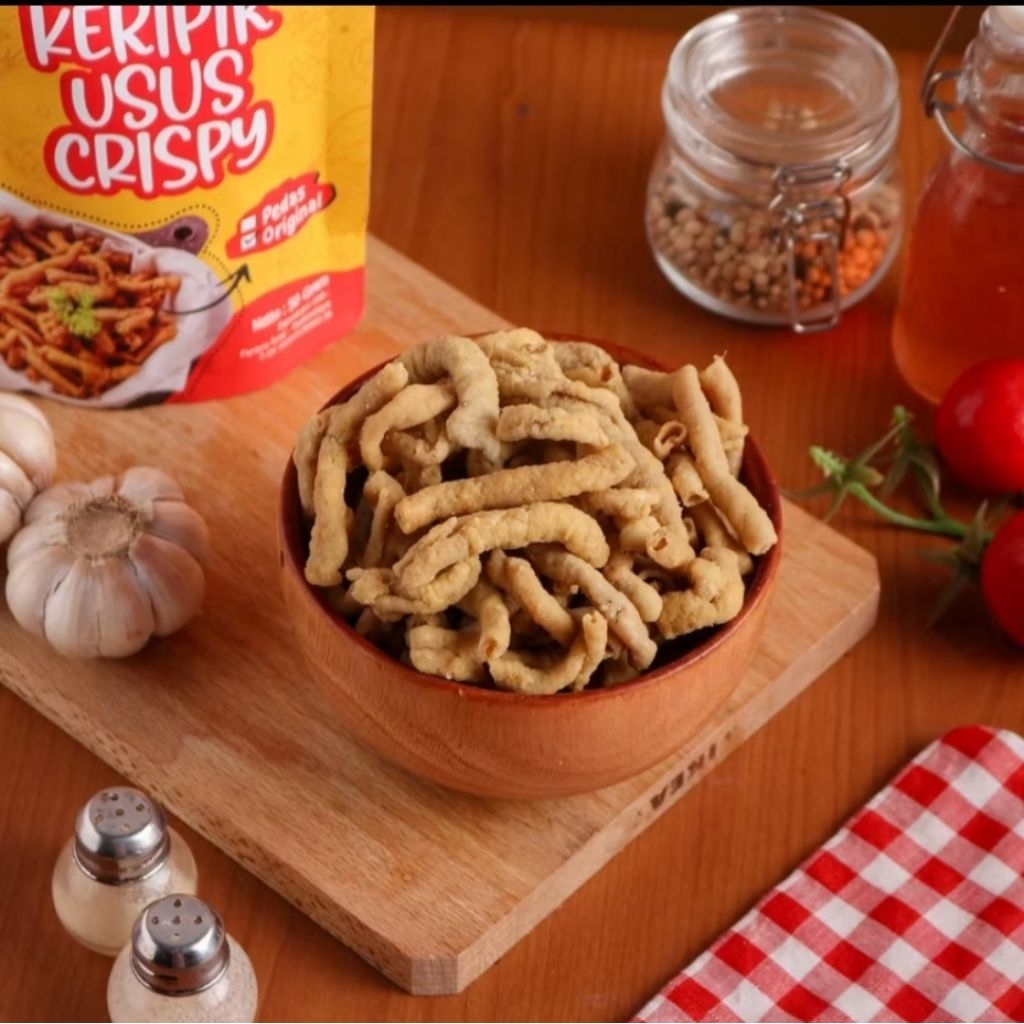 

keripik usus ayam 1kg super crispy gurih renyah enak