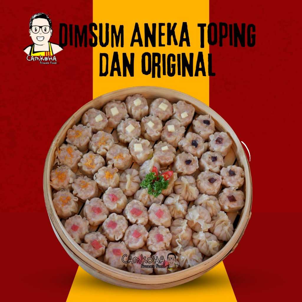 

BEKASI Dimsum 50 pcs Siomay Frozen Premium Super Grosir Halal 100% / Siomay Frozen
