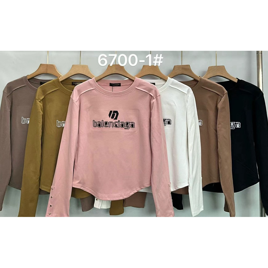 Kaos Lengan Panjang Tiramisu Terbaru | Baju wanita fashion