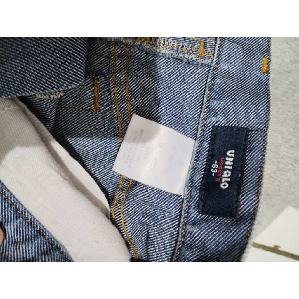 preloved by Zi (rok jeans Uniqlo)