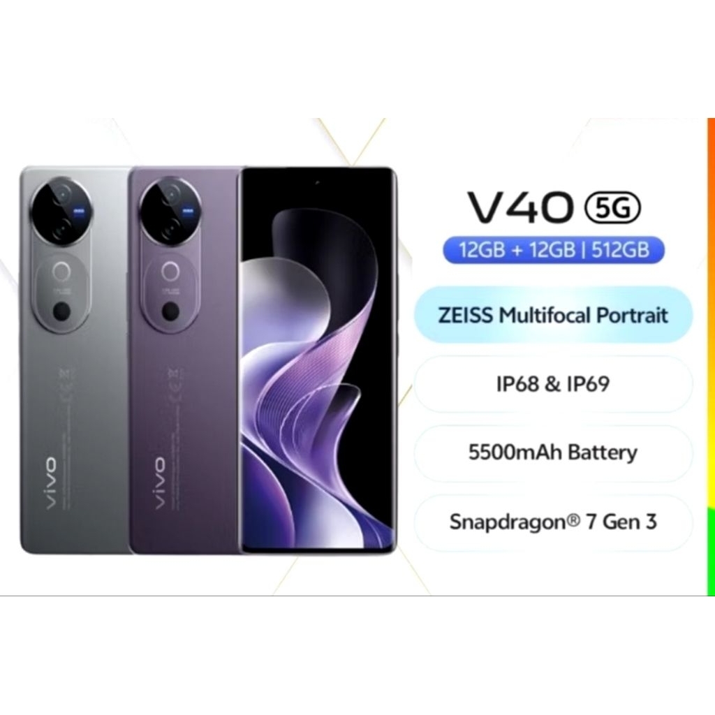 Lcd VIVO V40 5G ORIGINAL COPOTAN MULUS