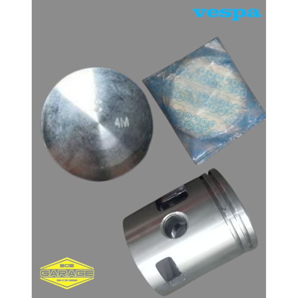 seher shecker piston vespa Spartan 200cc nos 2M sesuai best quality