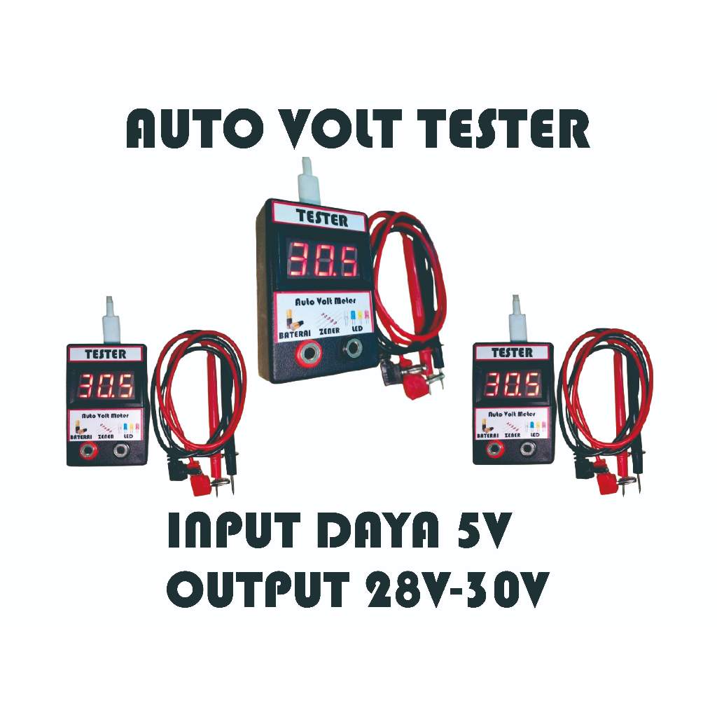 Tester Led auto volt, backlihgt tv, dioda zener, baterai