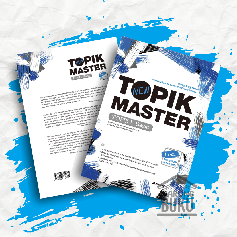 

New TOPIK MASTER Final 실전 모의고사 TOPIK I - Basic