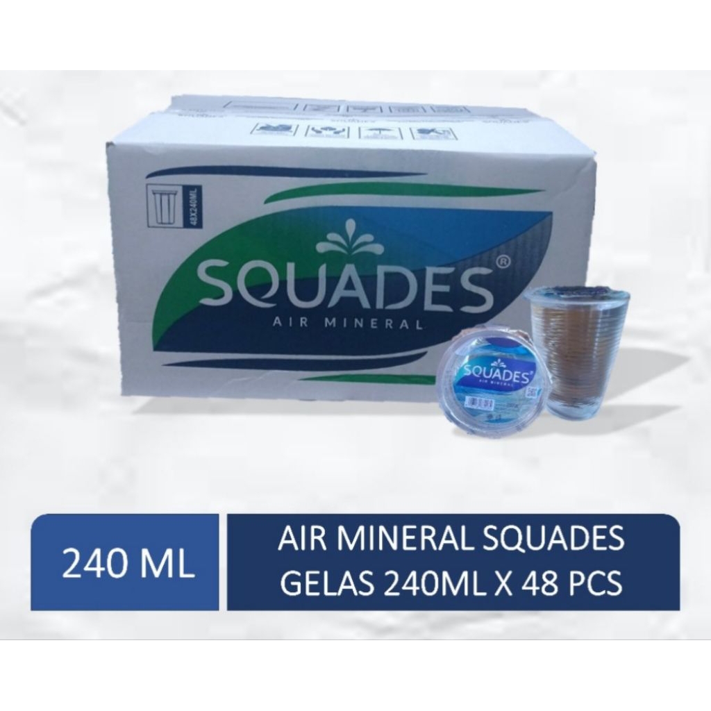 

squades gelas 1 dus isi 48 gelas bppn