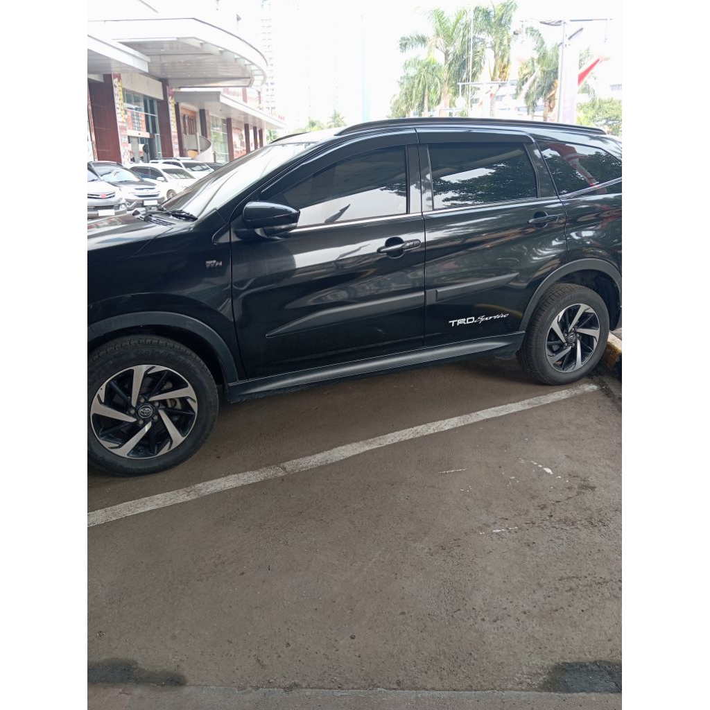 list body samping mobil all new rush terios 2018-2025 hitam doff