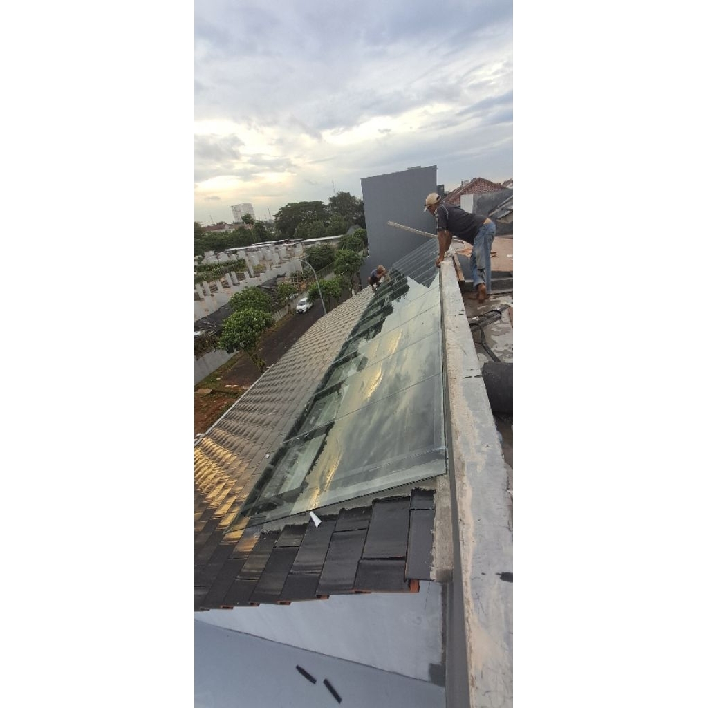 canopy kaca laminet 6+6